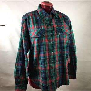 Vintage Plaid Diane Von Furstenberg Button Up Vintage Plaid Diane Von Furstenberg Button Up