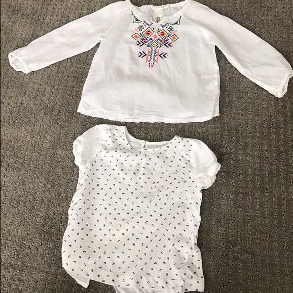 (2) Super Cute Blouses 👚 - Picture 1 of 3