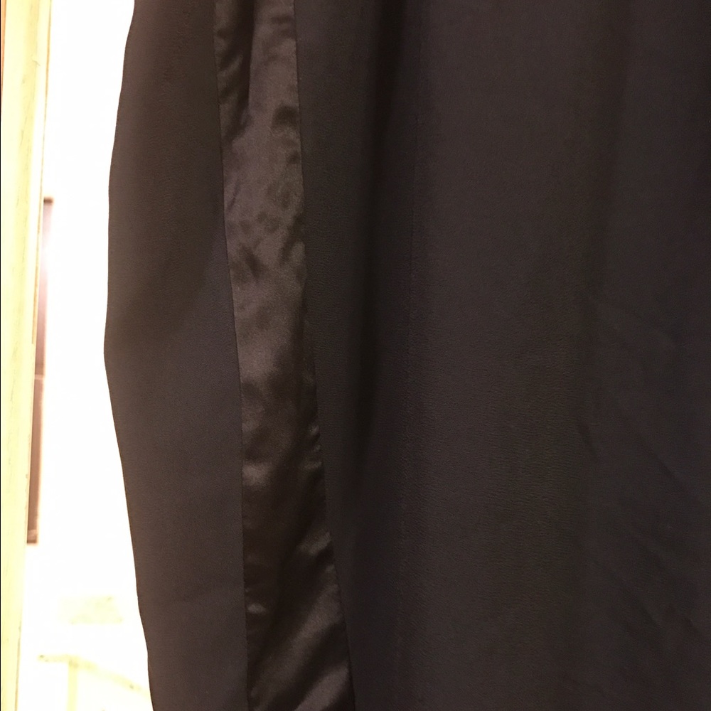 Plus size tuxedo dress pants