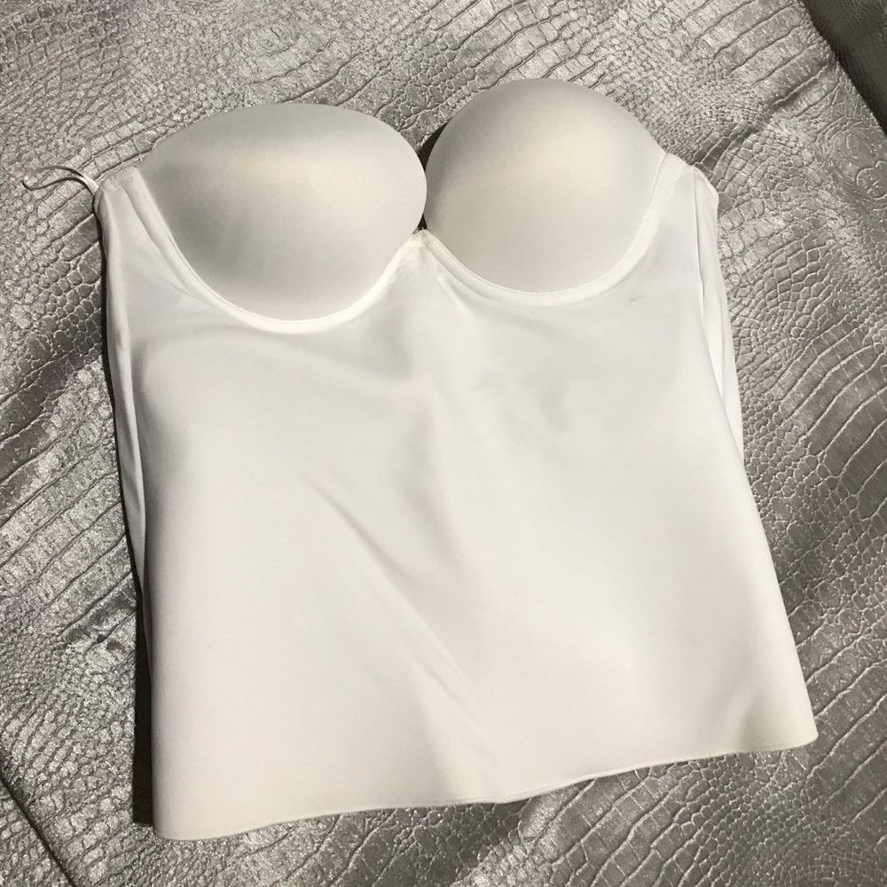 White Felina Bustier/Corset 34B Bridal