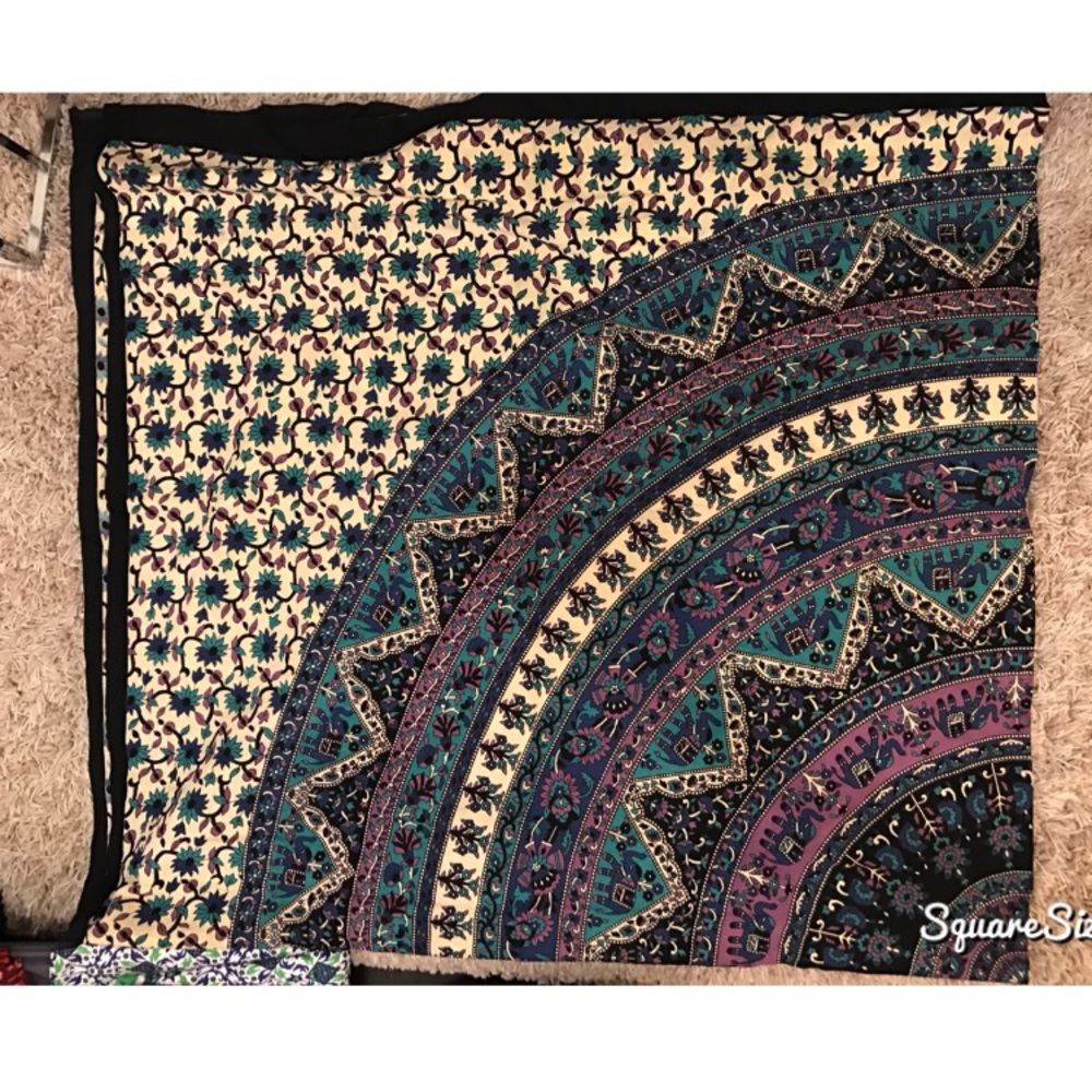 Blue and Purple Tapestry