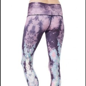 Teeki tie dyed yoga pants