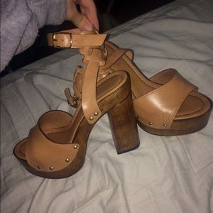 Aldo Brown Heels