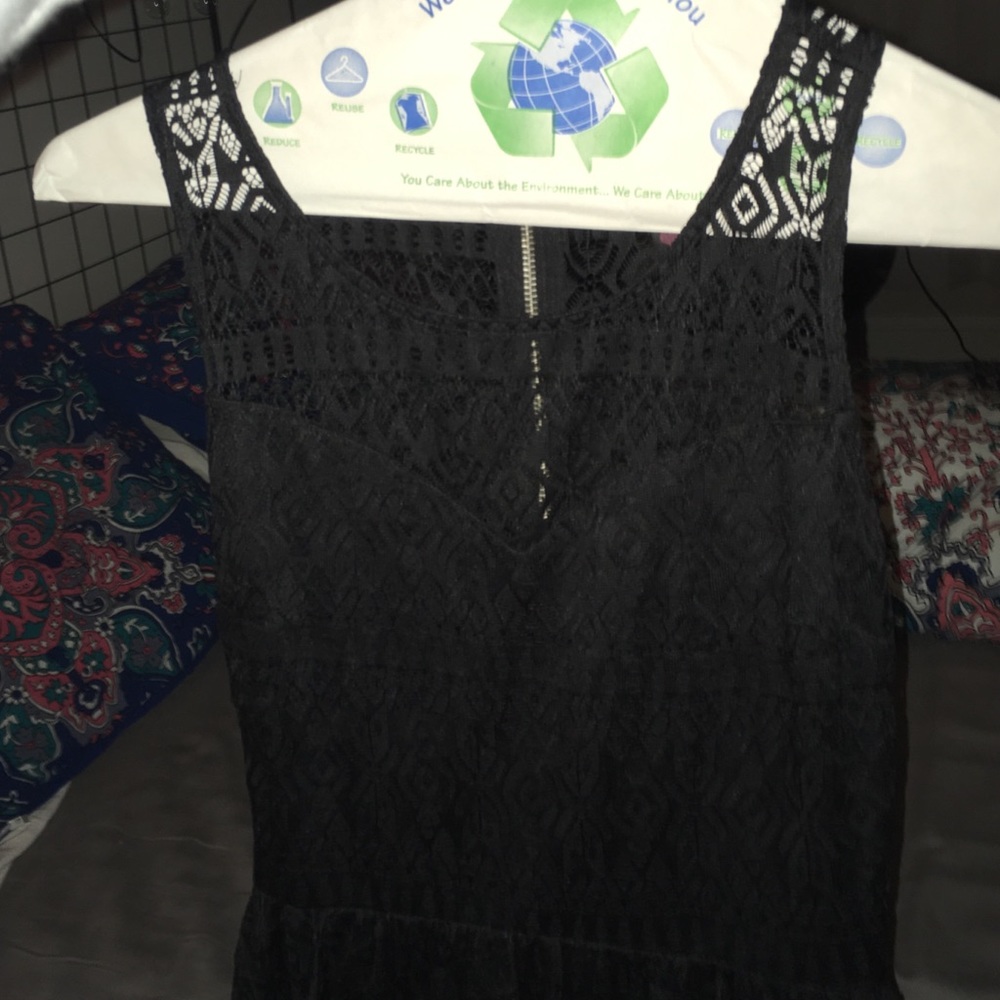 Little Black Laced Dress