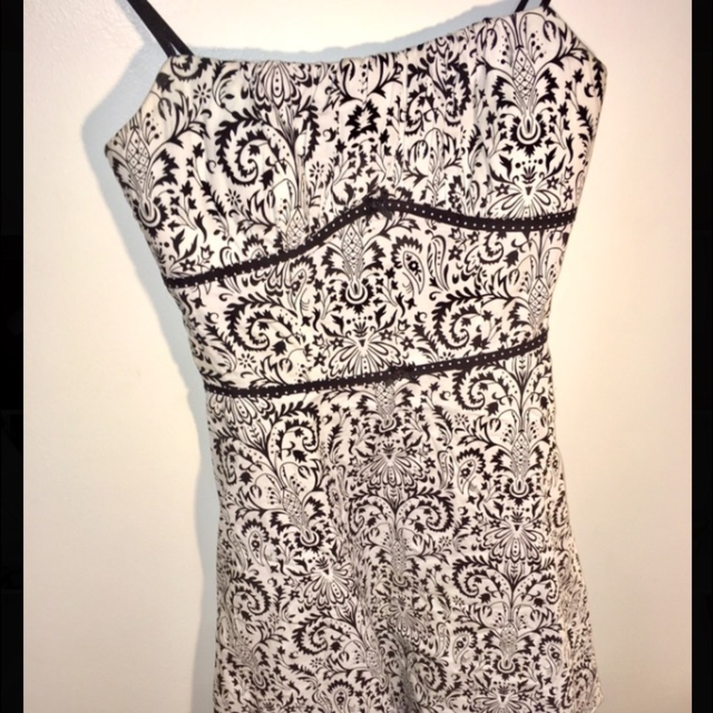 Black and White Dress