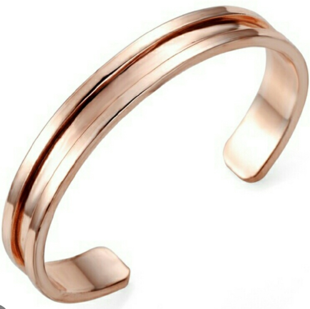LAST ONE!! hair tie bracelet; very pale rose gold - Picture 1 of 1