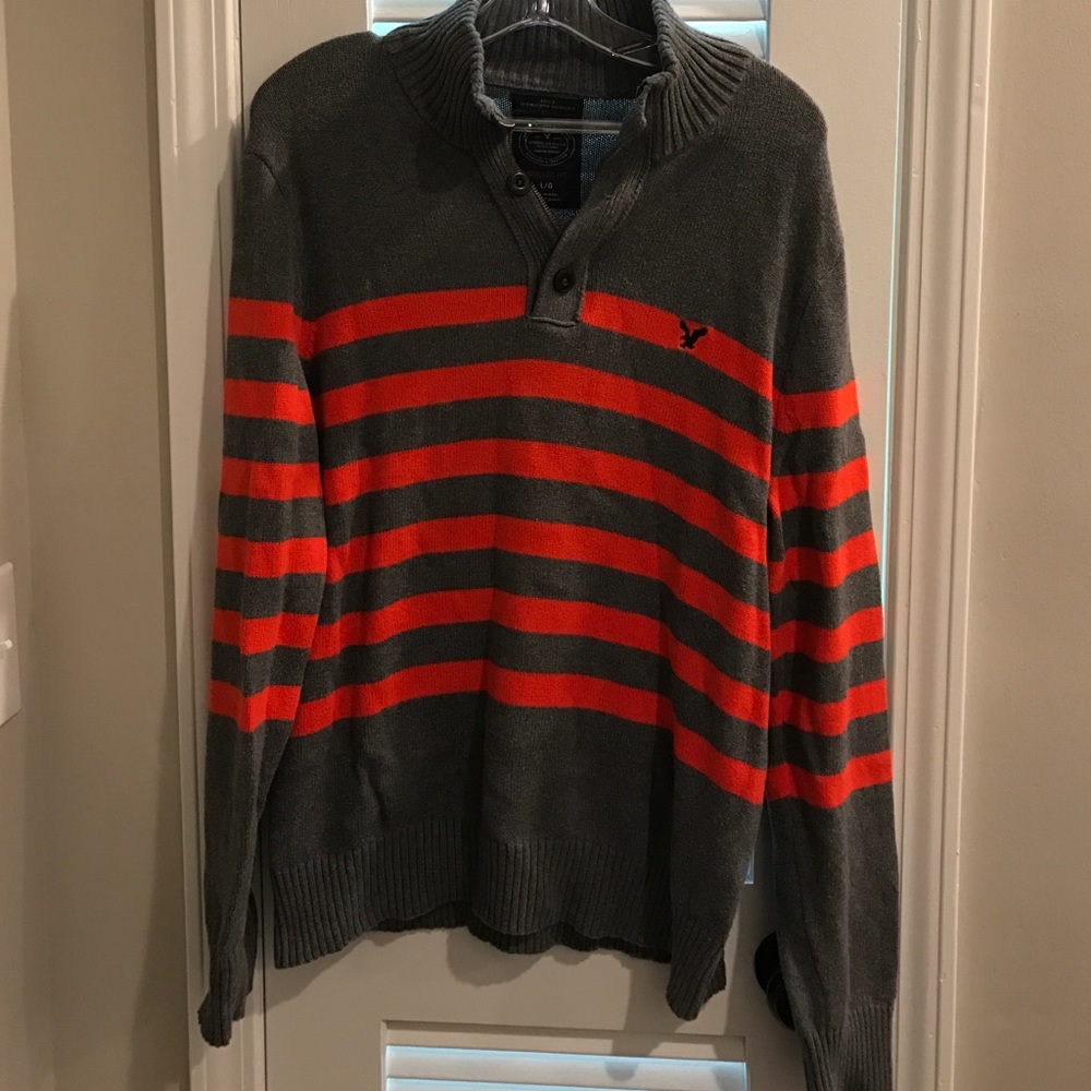 American Eagle men's 1/2 zip sweater