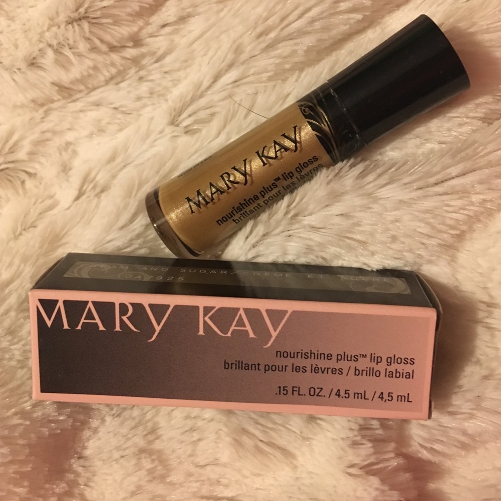 Mary Kay nourishine plus lip gloss.