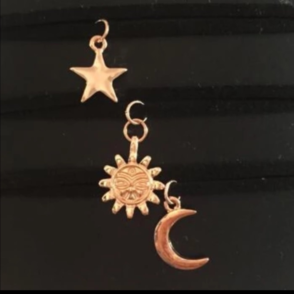 GOLD tone Stars, Sun & Moon! Get ALL 3 Chokers at 1 Price!