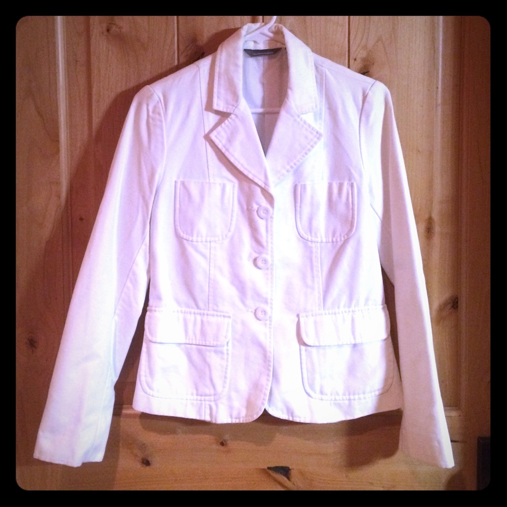 White blazer