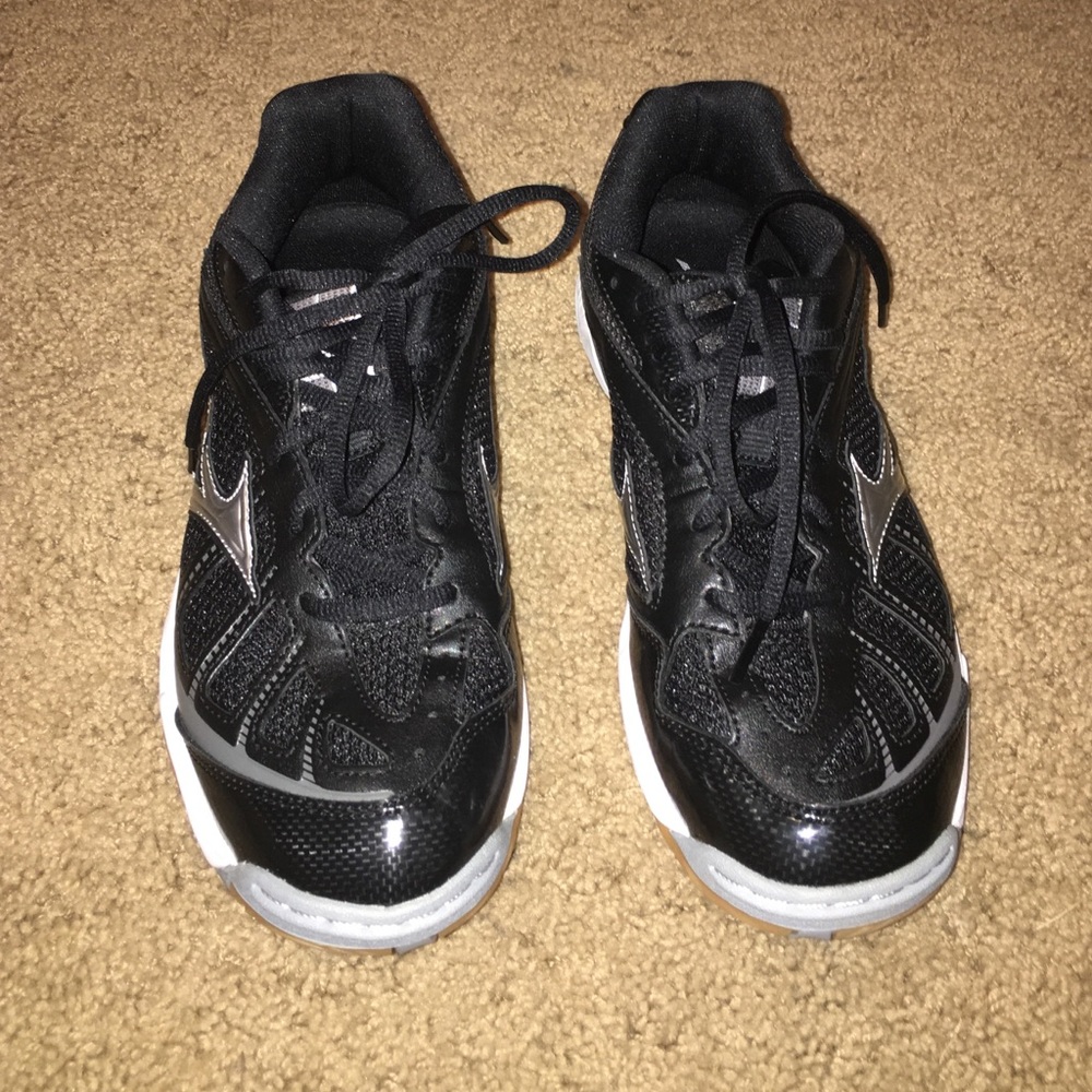 GEL-UPCOURT 1, black:silver:white womens 9