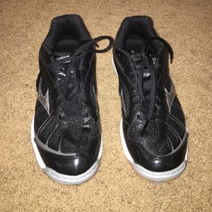 GEL-UPCOURT 1, black:silver:white womens 9