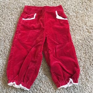 SALE! Adorable Janie & Jack velvet pants