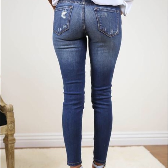 Vici Collection Jeans - Vici Collection Split Ankle Denim Vici Collection Jeans - Vici Collection Split Ankle Denim