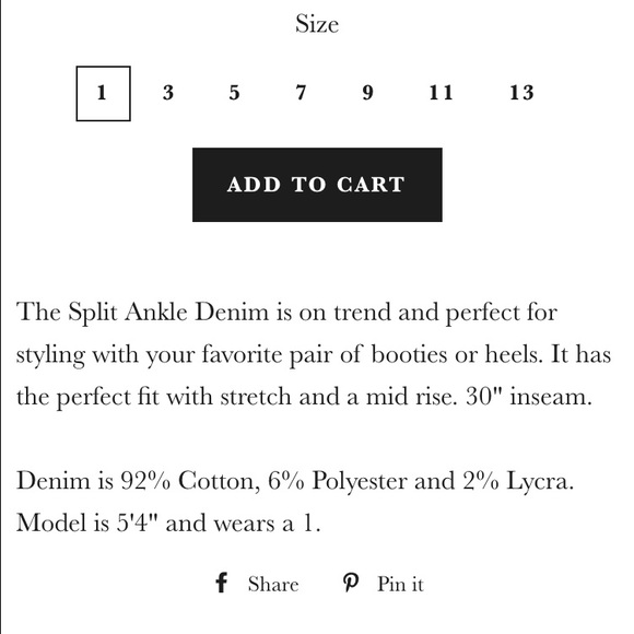 Vici Collection Jeans - Vici Collection Split Ankle Denim Vici Collection Jeans - Vici Collection Split Ankle Denim