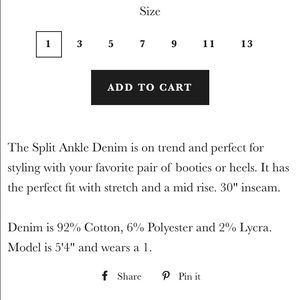 Vici Collection Jeans - Vici Collection Split Ankle Denim Vici Collection Jeans - Vici Collection Split Ankle Denim