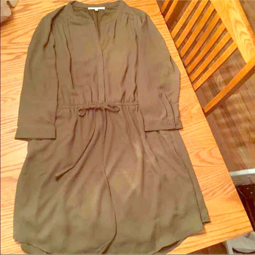 Adorable green olive dress