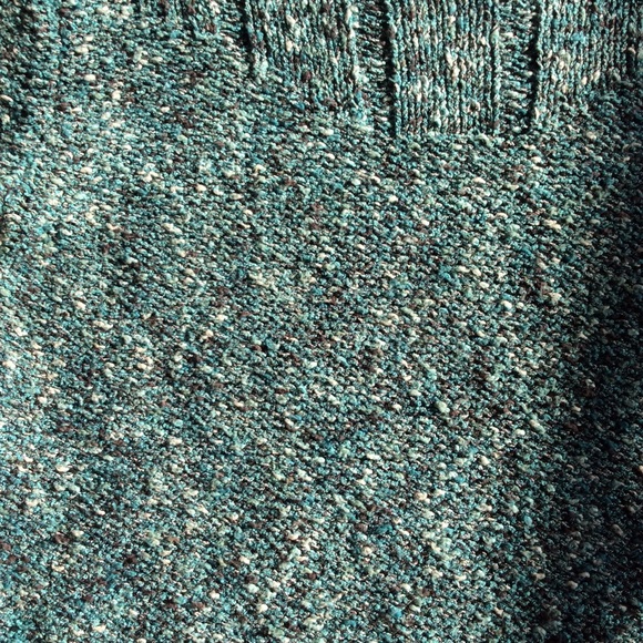 J JIL KNIT GREEN TWEED SWEATER, XS - Picture 3 of 3