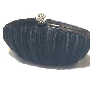 Silk and Crystal White House Black Market Clutch