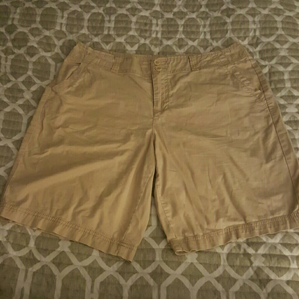 Khaki Tan Shorts Size 10