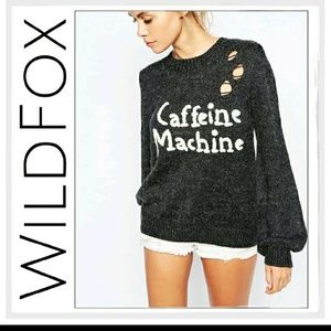 Wildfox caffeine machine  NWOT
