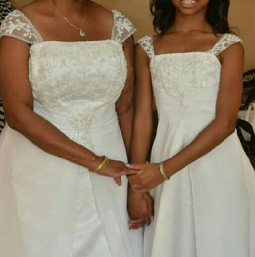 DB wedding dress