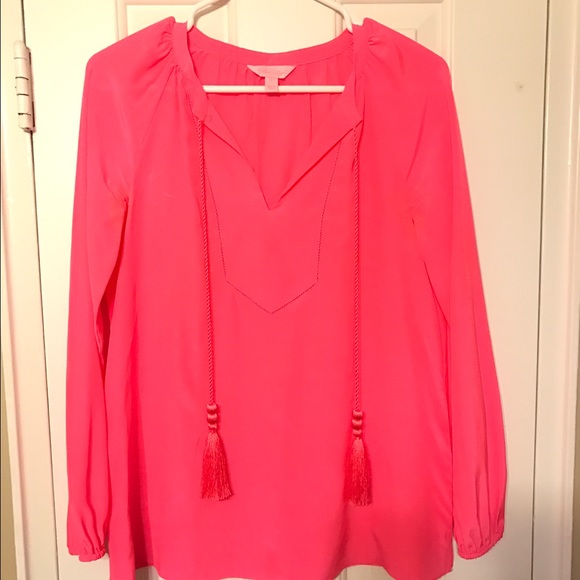 Lilly pulitzer saria top GUC - Picture 1 of 3