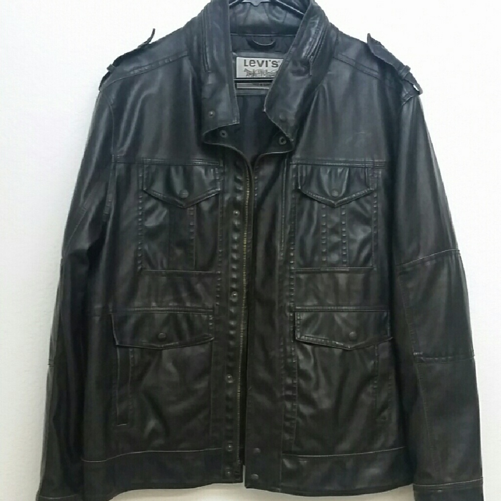 Levi's faux leather jacket