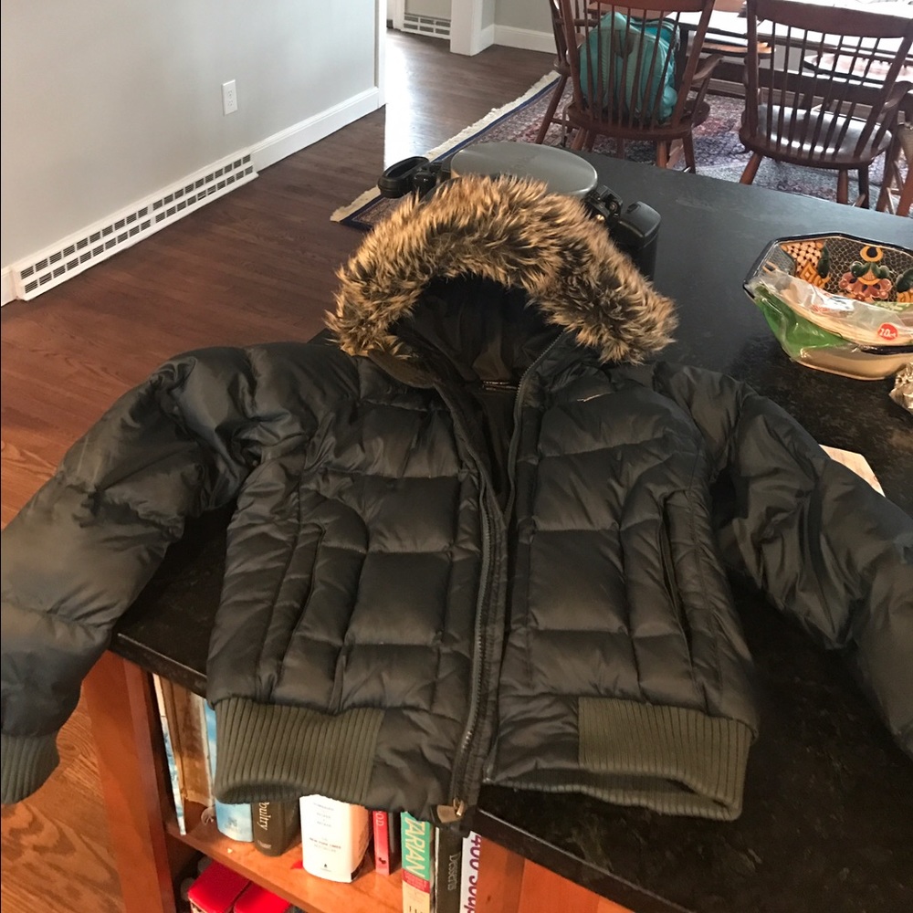 Women's North Face jacket (navy)