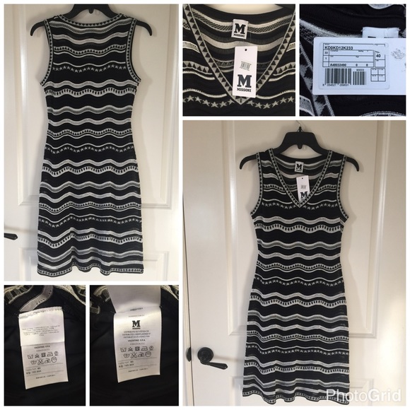 S O L D Stars & Stripes Knit Size 40 Dress - Picture 5 of 6