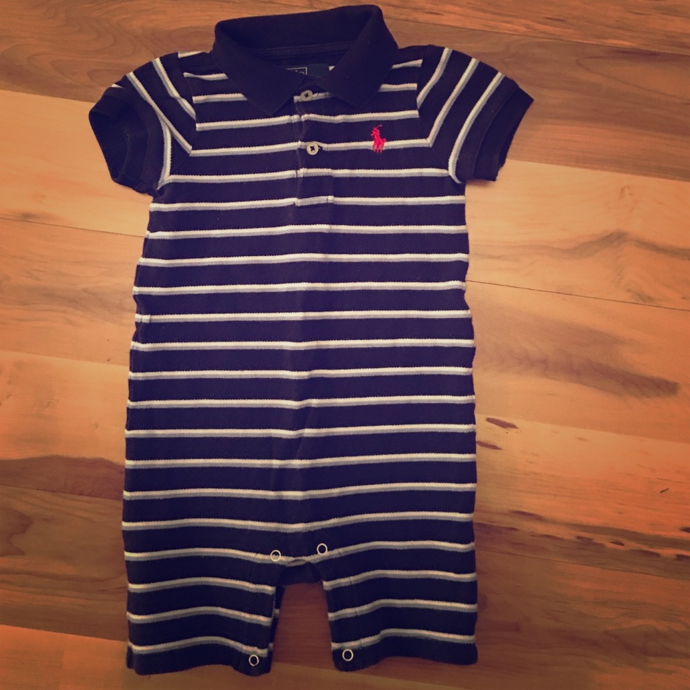 Baby Boy Ralph Lauren Polo One Piece