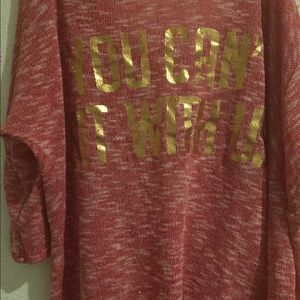 You can't sit with us sweater