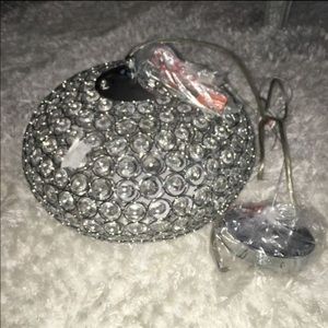 SOLD Glass chandelier BNWT