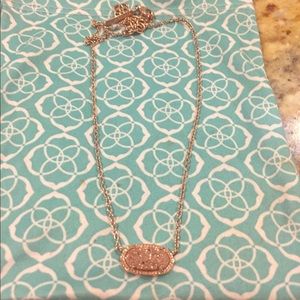 Kendra Scott Elisa Gold Drusy Necklace
