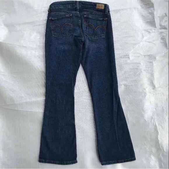 Levi's 524 Juniors Bootcut Jeans Size 5 Short - Picture 2 of 4