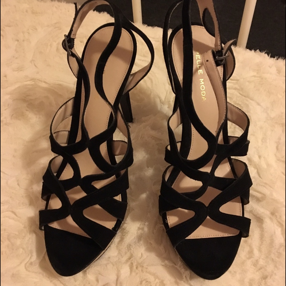 Black heels