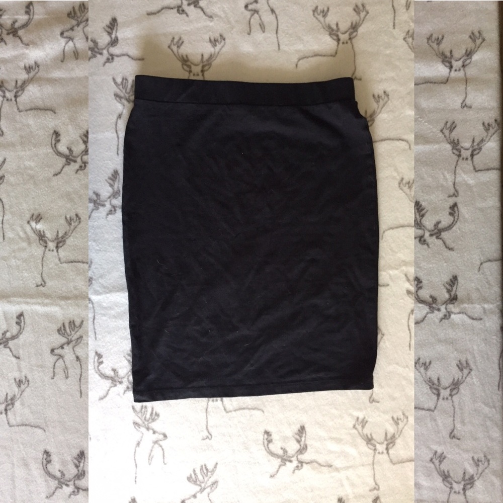 Forever21 Black Pencil Skirt