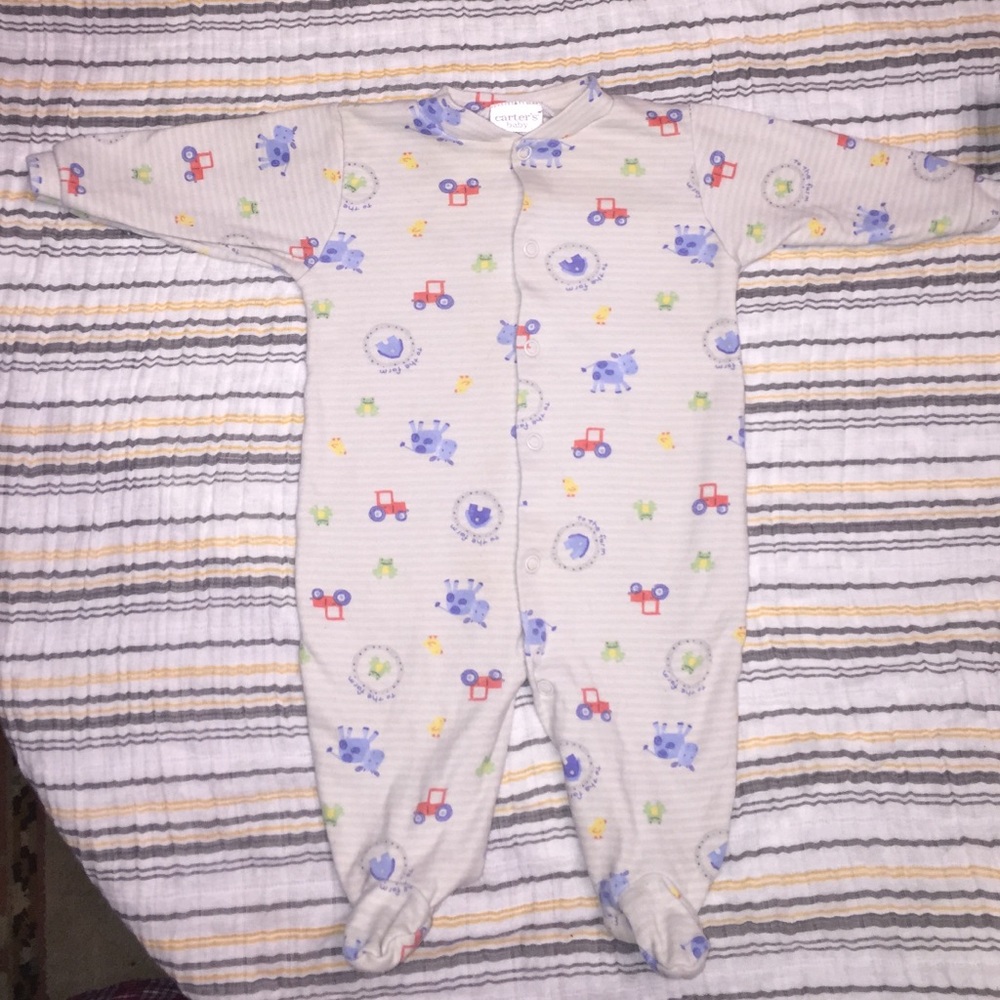 Farm yard Baby Footie