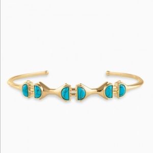 Turquoise Stone Cuff