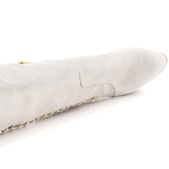 Croix white suede boots by London trash - Picture 4 of 5