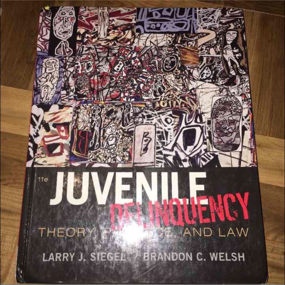 Juvenile Delinquency College Book