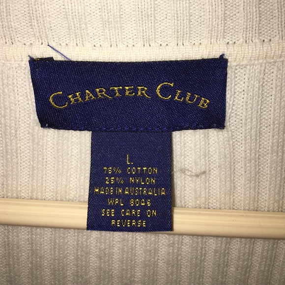 White zip-up - Picture 2 of 3