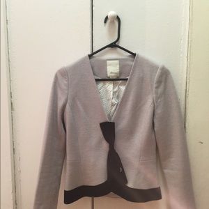 Anthropologie Bow tie Jacket- Elevenses size 4