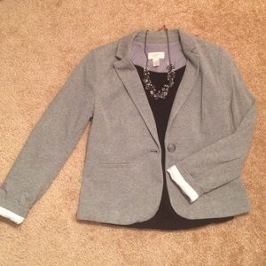 LOFT Grey Blazer
