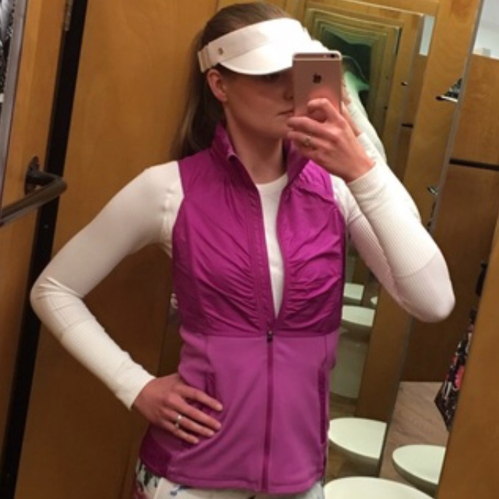 Lululemon Kanto catch me vest top shirt jacket