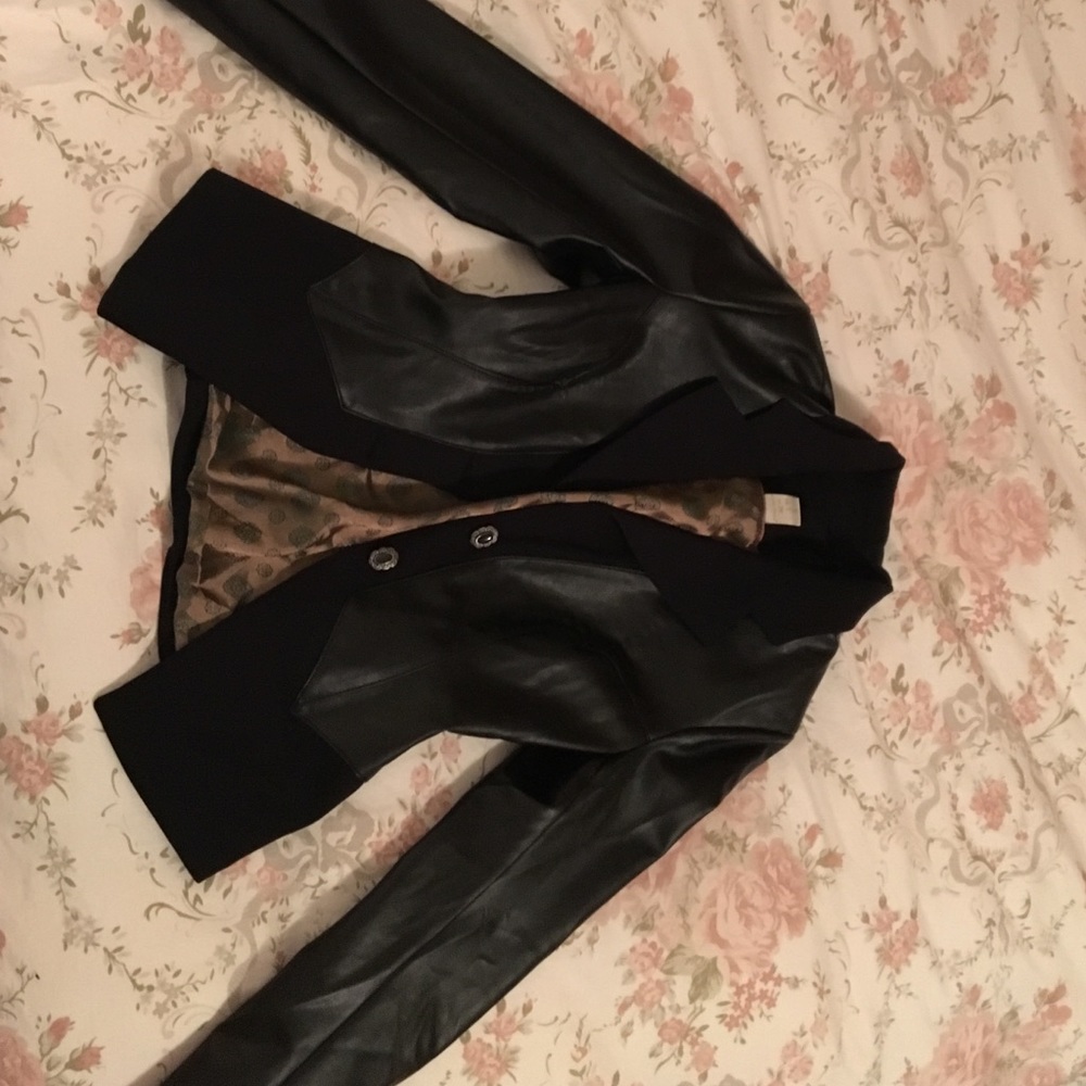 Never used leather (REAL) jacket!