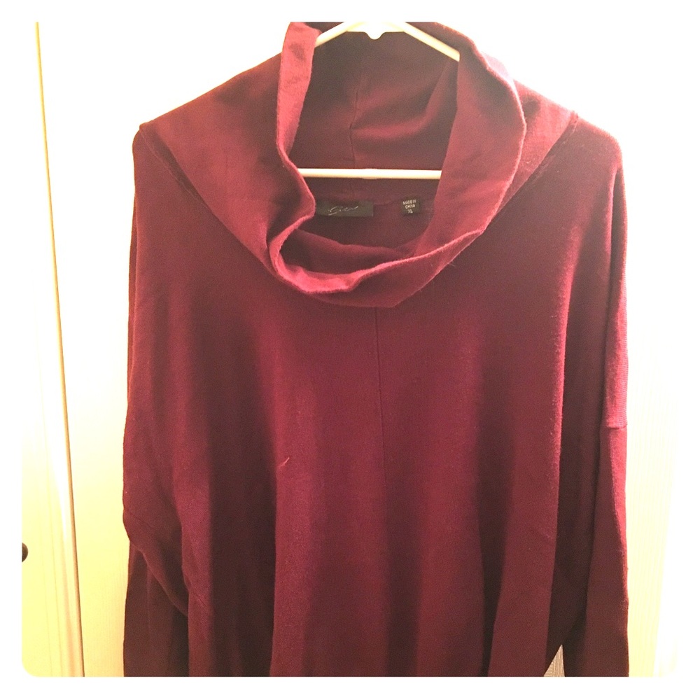Cowl neck sweater