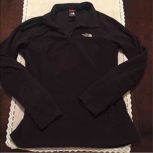 Northface black fleece pullover
