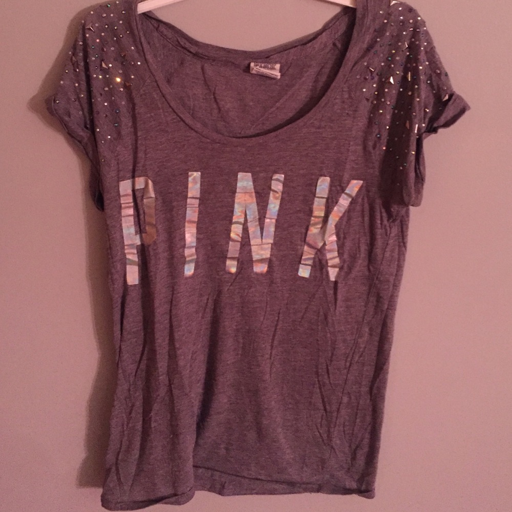 Lightweight grey tshirt from PINK