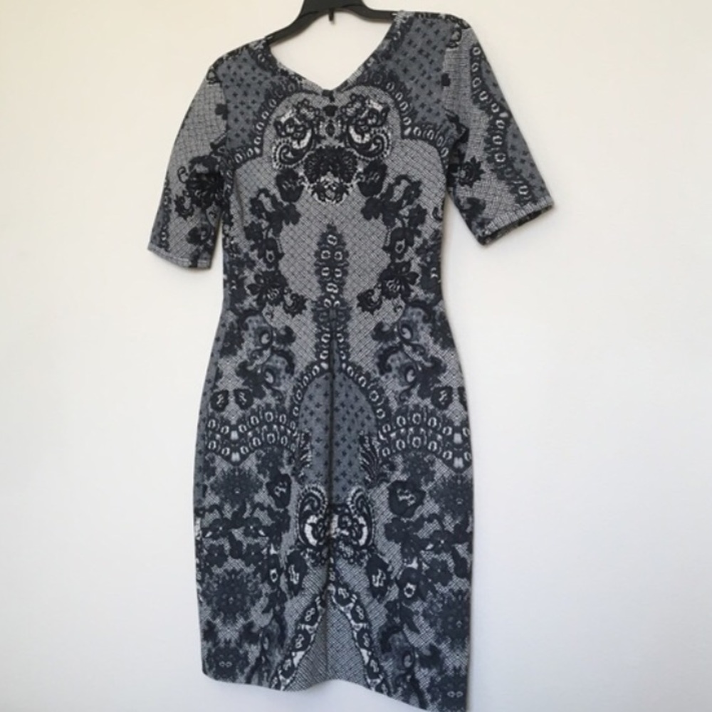 Baraschi from Anthro lace print dress
